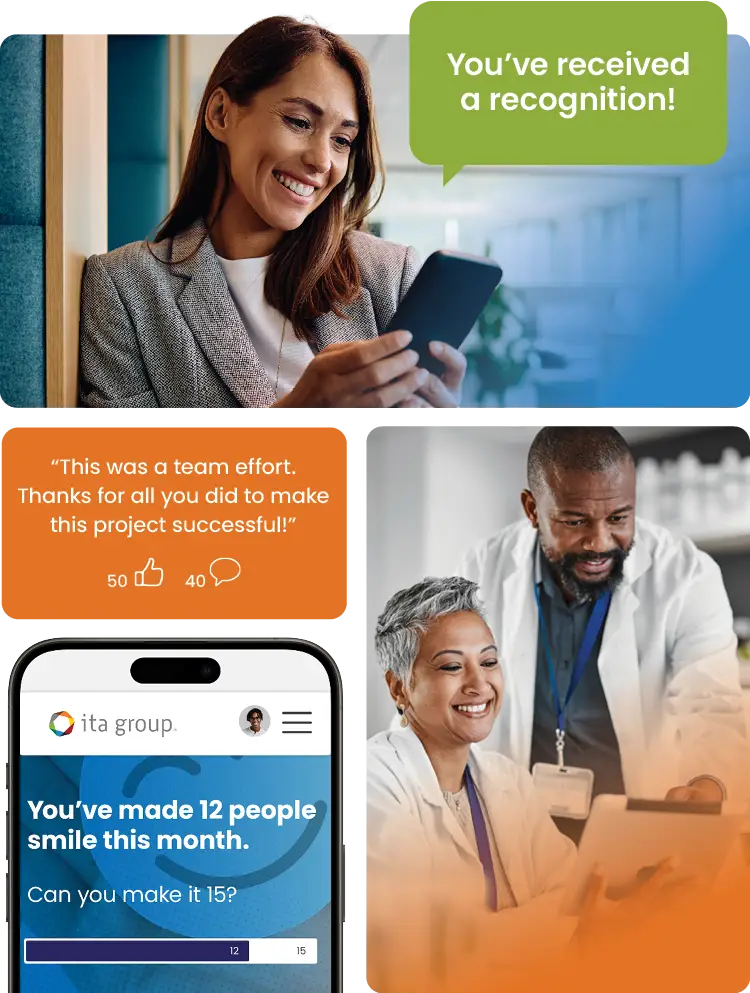 collage of recognition platform capabilities